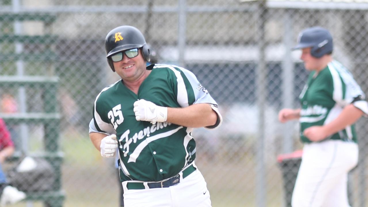SOFTBALL Open Men's grand final: Frenchville Bushrangers's Louie Cox