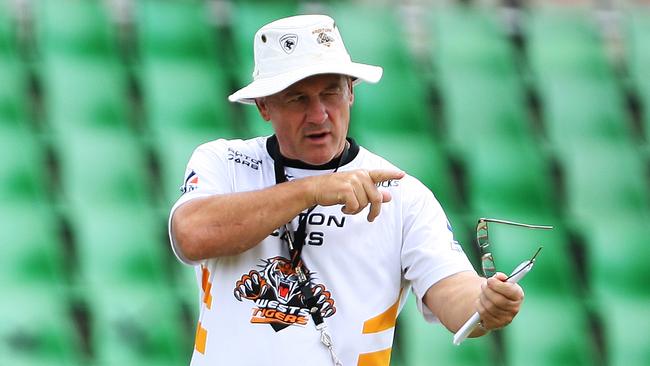 Tim Sheens has won premierships as a coach, including one with Wests Tigers in 2005. Picture: Phil Hillyard