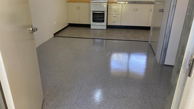 The one-bedroom unit in Larrakeyah, Darwin, offered to homeless senior Wendy Sutton. Picture: Supplied