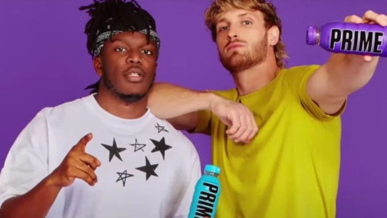 Prime was created and popularised by YouTube sensations KSI and Logan Paul. Picture: Supplied