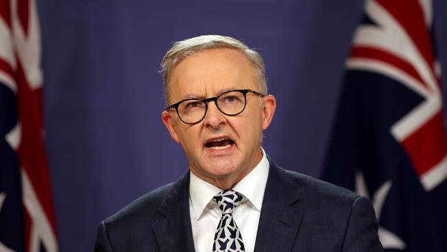 Labor leader Anthony Albanese has burst into the top 20 this year. Picture: NCA NewsWire / Damian Shaw