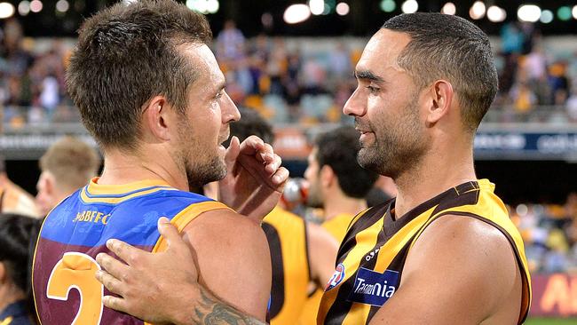 Luke Hodge and Shaun Burgoyne are champions of the game. Pic: Getty Images