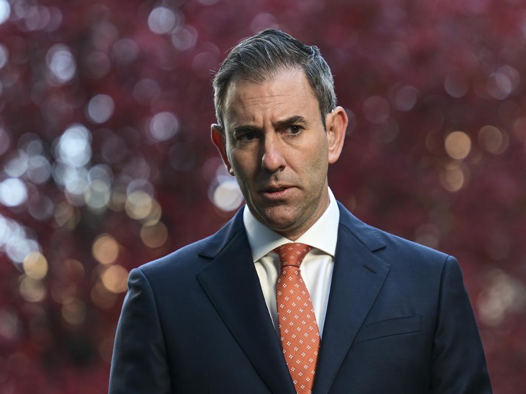 Treasurer Jim Chalmers at Parliament House in Canberra. Picture: NCA NewsWire / Martin Ollman