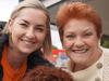 Hanson daughter’s vow after election loss
