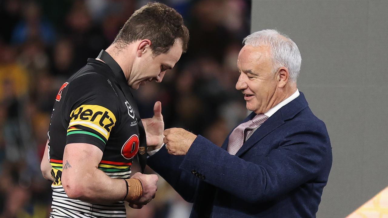 Rod Churchill has offered to stand down from presenting his father’s medal at the grand final. Picture: Getty Images