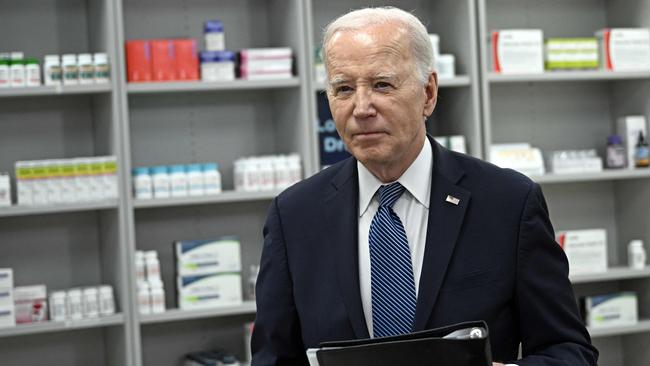 Joe Biden has told friends he is worried his son Hunter could slide back into drug addiction if he were sent to jail. Picture: AFP