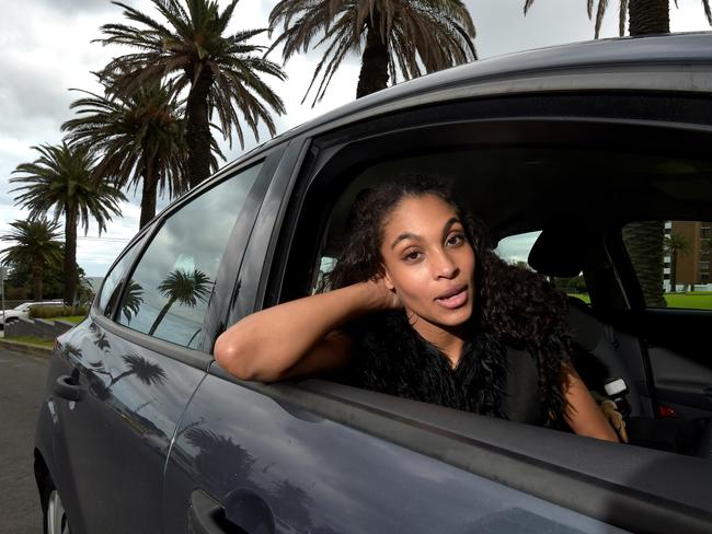 Ford owner Taylor Morgan was told her driving style was an issue. Picture: Jay Town