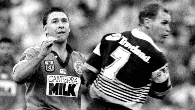 Stuart and Langer were the two great halfbacks of their time.