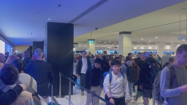 Huge queues are a common sight at Sydney and Melbourne Airports where there are not enough Smartgates to efficiently process overseas arrivals. Picture: Supplied