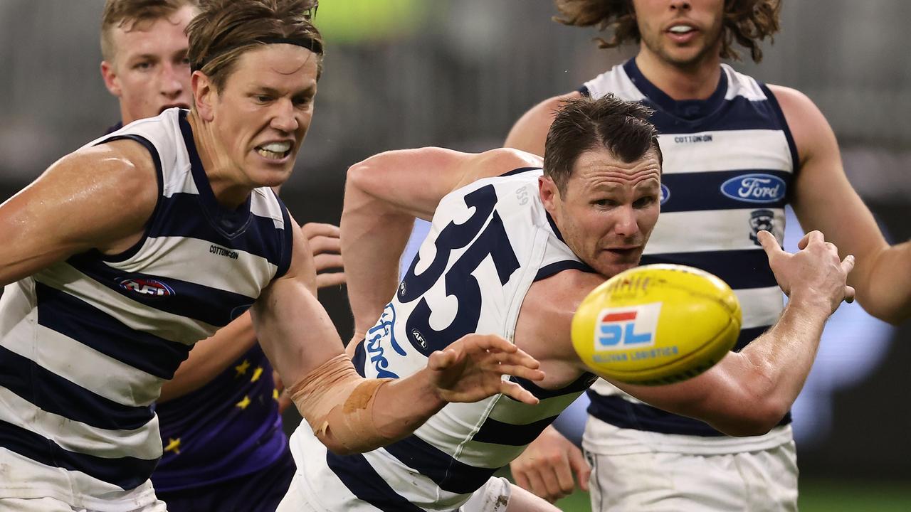 Geelong star Patrick Dangerfield is back to his best. Picture: Getty Images