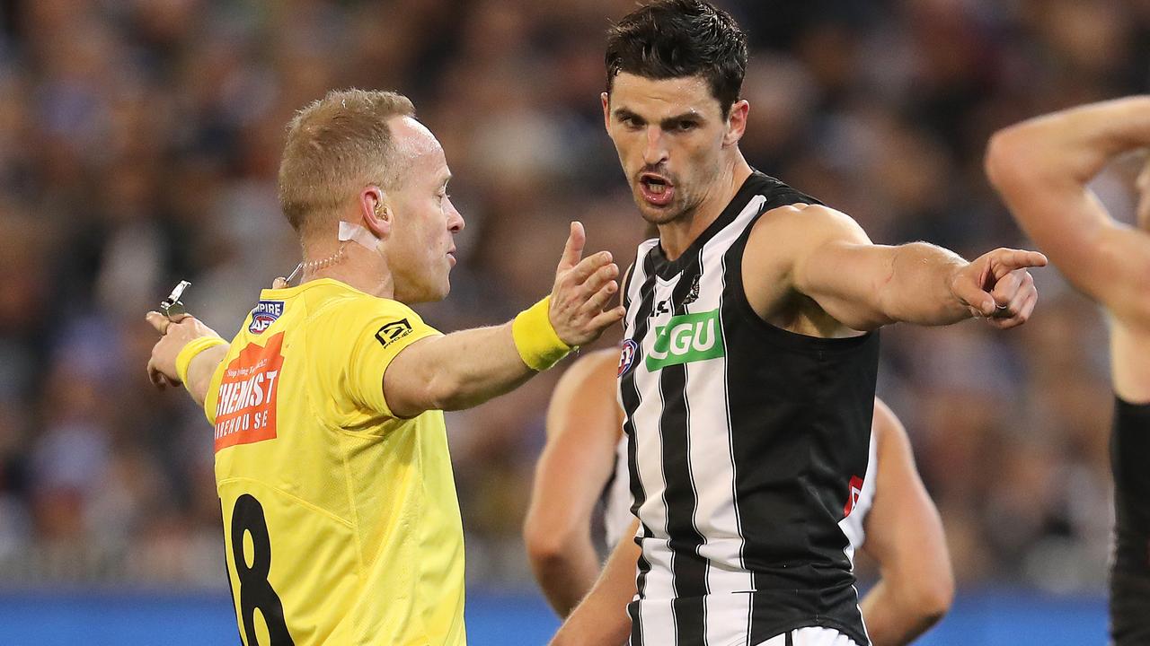 Scott Pendlebury is a consistent poller. Picture: Michael Klein