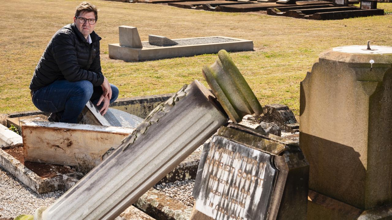 ‘Despicable’: Why $500k damage to cemetery may take years to fix