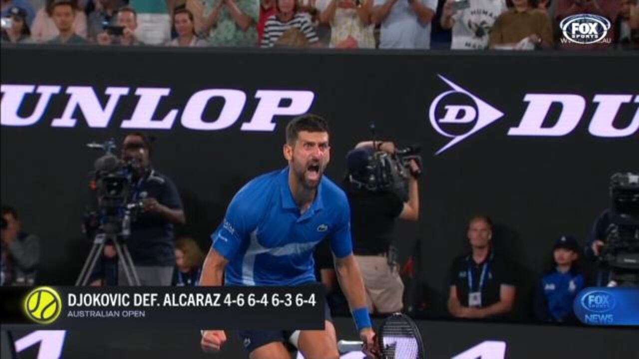 Djokovic miraculously defeats Alcaraz