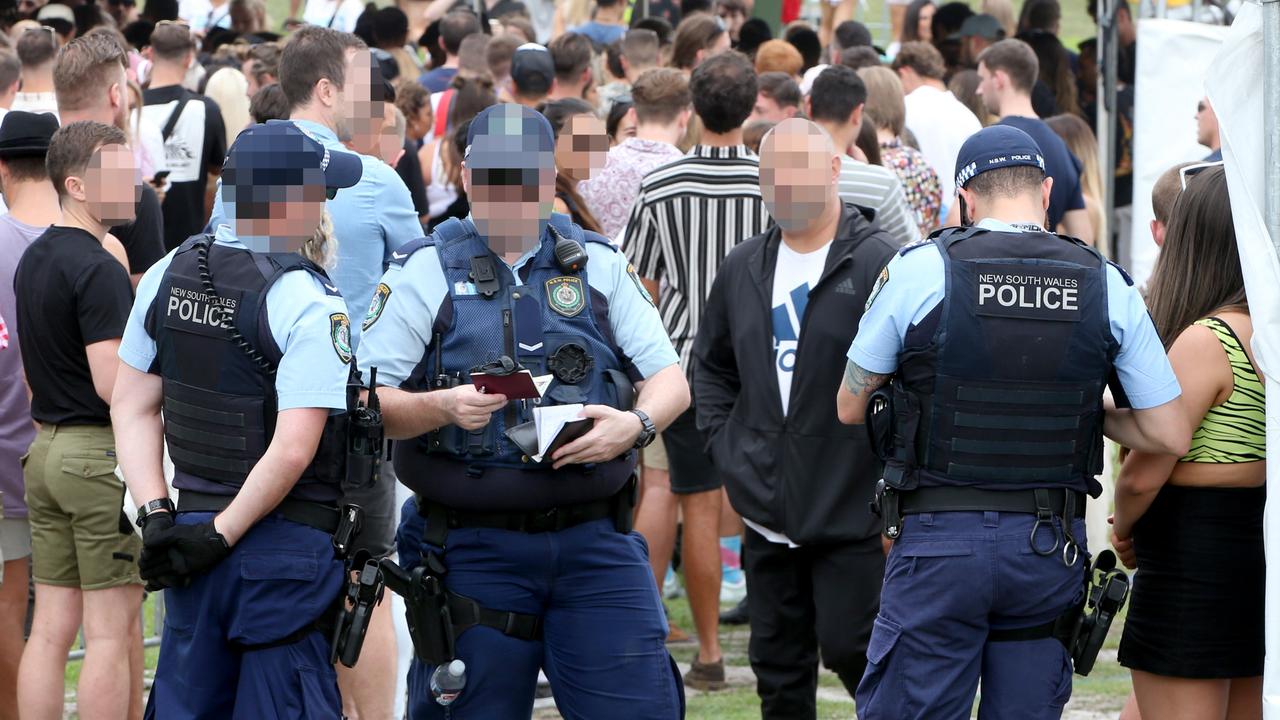 NSW Police do not intend to reverse their instructions in the Person Search Manual, which states officers ‘may, amongst other things, request a person squat, lift their breasts, part their buttock cheeks or turn their body’. Picture: Damian Shaw