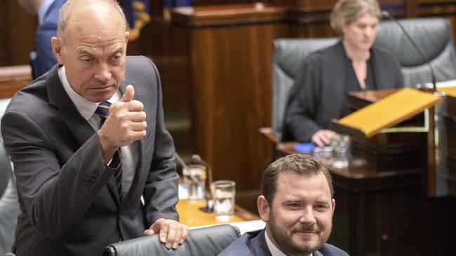 Minister Guy Barnett. Parliament Question Time. Picture: Chris Kidd