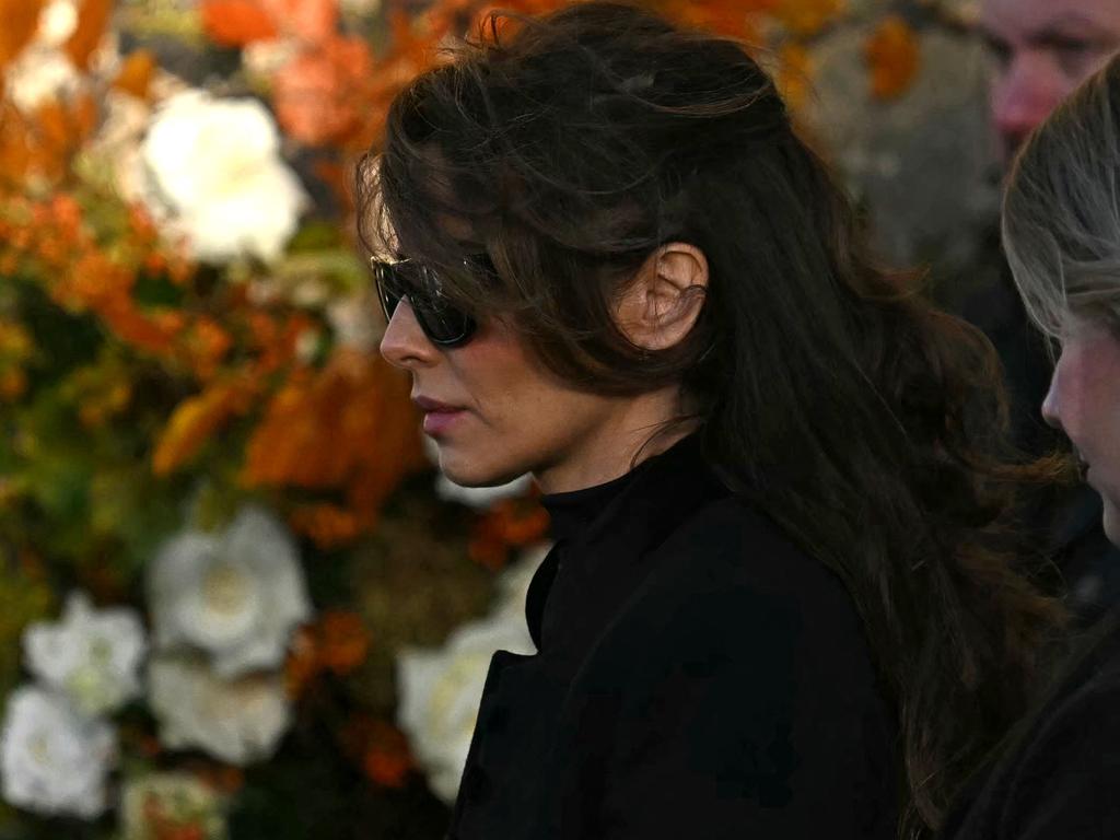 Cheryl Tweedy – who shares a 7-year-old son with Payne – was among the mourners. Picture: Justin Tallis/AFP