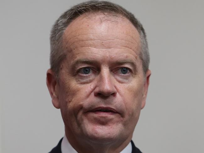 NEWS2019ELECTION 26/4/2019. DAY 16 Opposition Leader Bill Shorten, with the Labor team to launch ÒAustralian Women, LaborÕs Plan for Equality" at the Queen Victoria Women's Centre in Melbourne. Picture Kym Smith