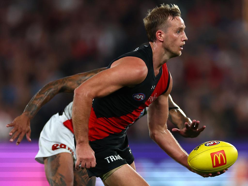 All-Australian midfielder Darcy Parish will be eased back from injury. Picture: Quinn Rooney/Getty Images