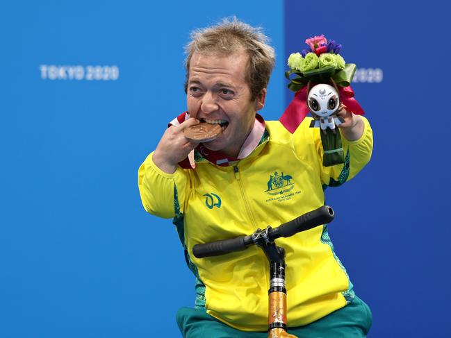 Patterson won bronze in the 150m individual medley at Tokyo. Picture: Buda Mendes.