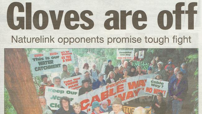 Gold Coast History: Gold Coast Bulletin 2000, June 19., Front page.