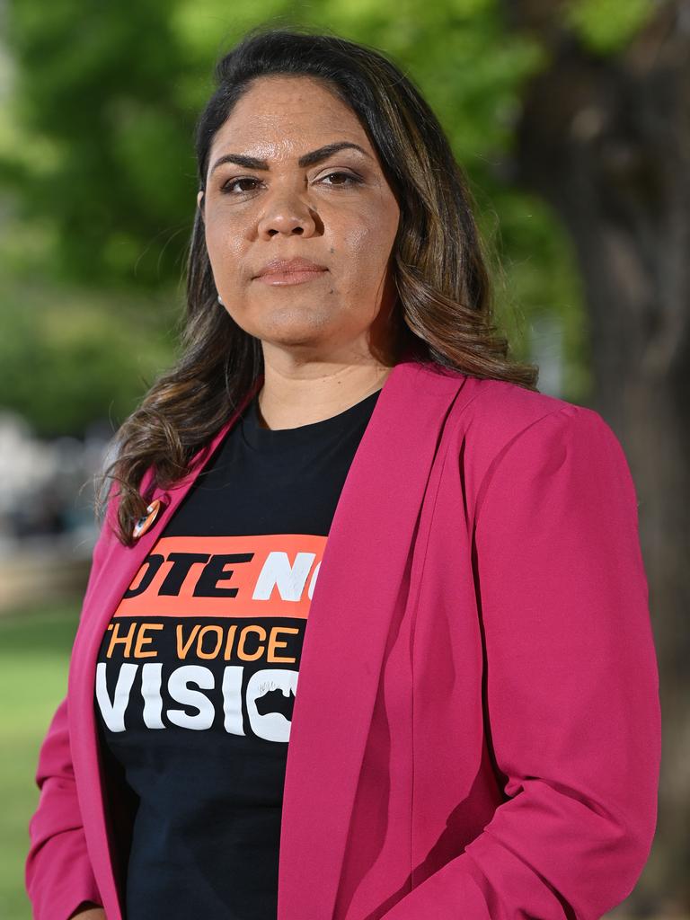 Shadow Minister for Indigenous Australians Senator Jacinta Nampijinpa Price. Picture: Keryn Stevens
