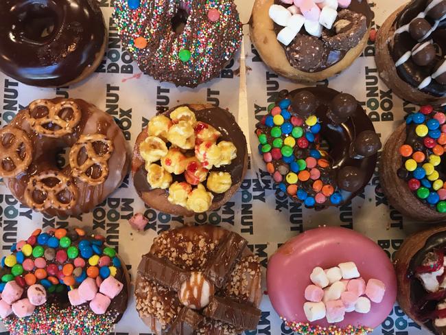 A world of bedazzlement at Decorated Donuts. Picture: Jenifer Jagielski