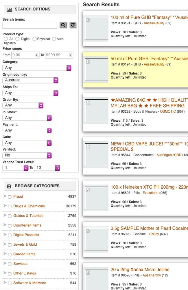 Ordering Drugs On Dark Web