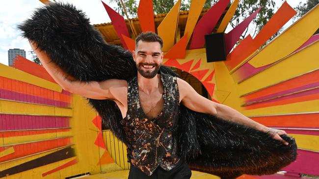 Adelaide 36er Isaac Humphries has a new Fringe show, More Of Me.Picture: Keryn Stevens