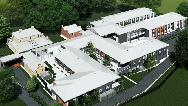 The proposed aged-care facility at Morpeth.