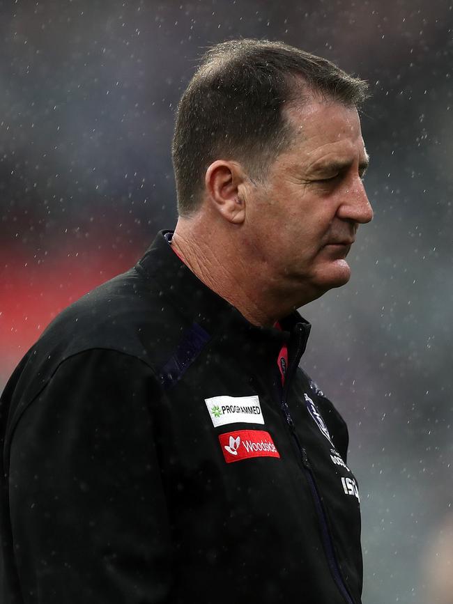 Ross Lyon was sacked as Fremantle coach late last season.