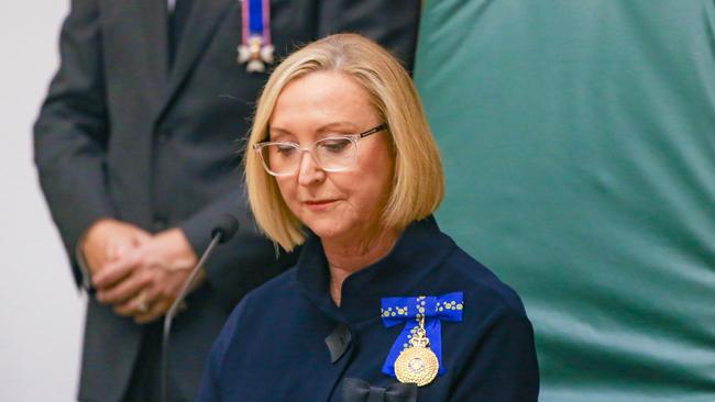 Former NT Administrator Vicki O'Halloran AO CVO will be one of two co-chairs of the voluntary assisted dying advisory panel. Picture: Glenn Campbell