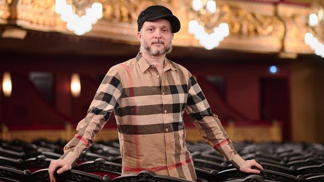 Dancer and choreographer, Sidi Larbi Cherkaoui poses for a portrait at Gran Teatre Del Liceu on February 27, 2024 in Barcelona, Spain. Photo by Mario Wurzburger/Getty Images