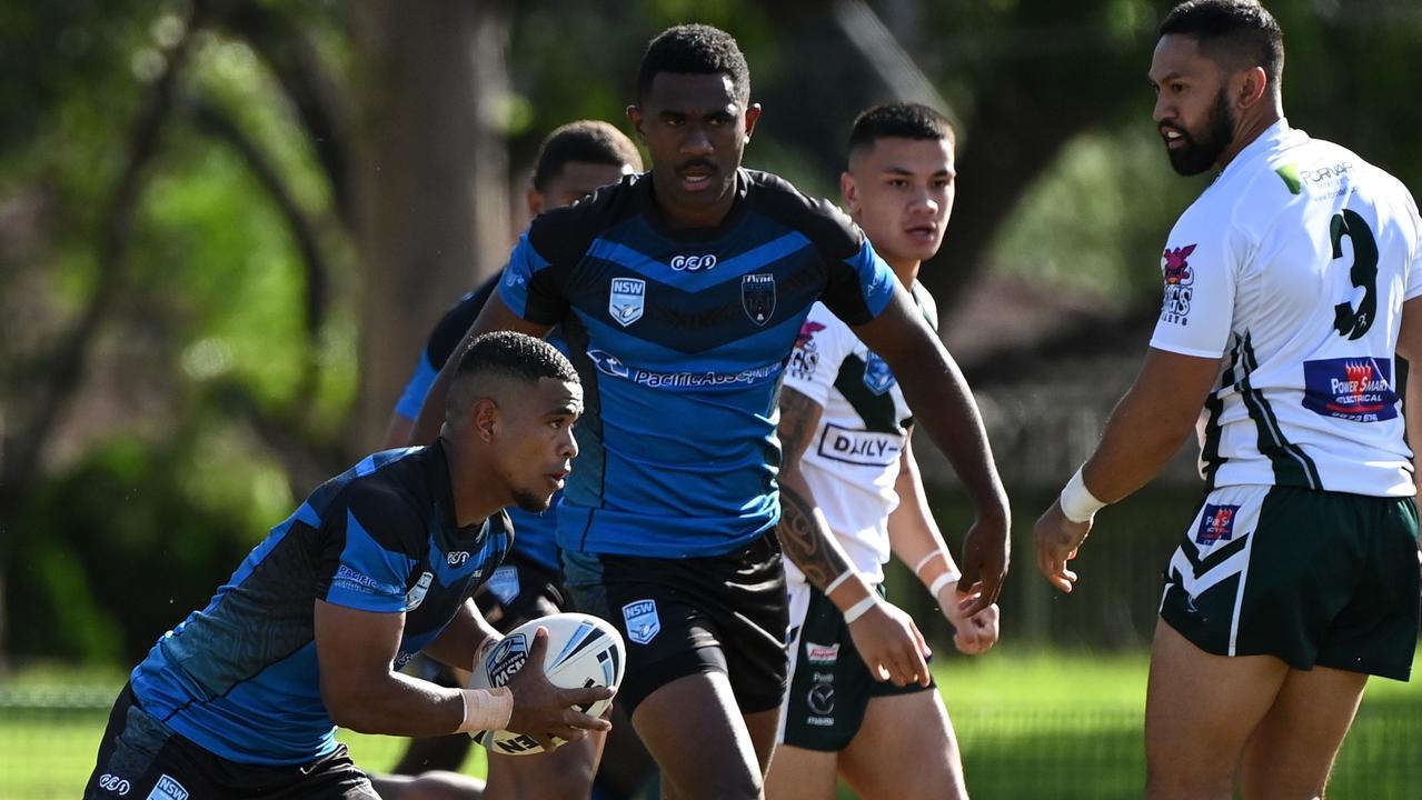 Fiji Silktails playing St Mary's Saints. Pic: NRL Photos