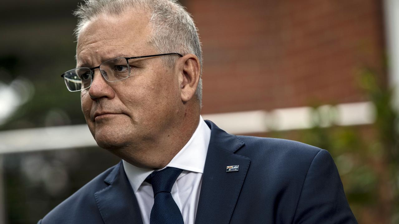 Prime Minister Scott Morrison has called the reports of Brittany Higgins’ alleged rape “deeply distressing”. Picture: Diego Fedele/Getty Images