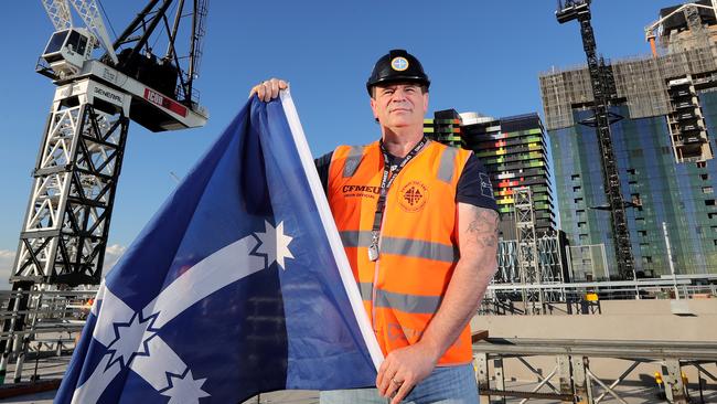 CFMMEU secretary John Setka. Picture: Stuart McEvoy