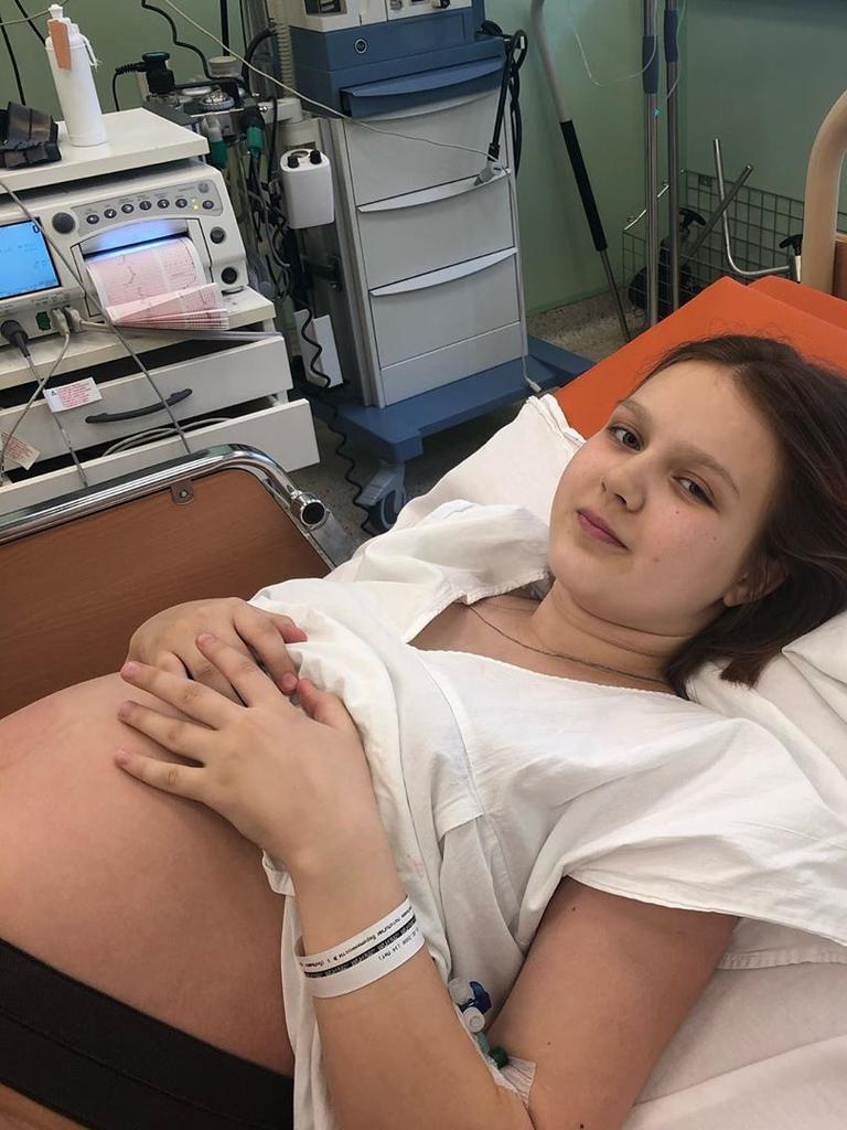 Russian Teen Schoolgirls - Schoolgirl, 13, who claimed boy, 10, made her pregnant expecting second  baby | news.com.au â€” Australia's leading news site