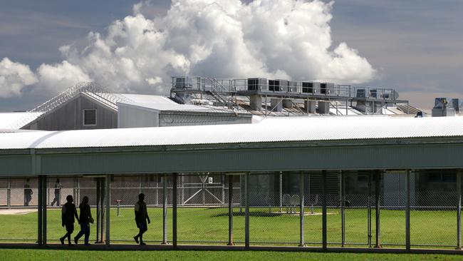 Prisoners inside Lotus Glen Correctional Centre. Picture: Marc McCormack