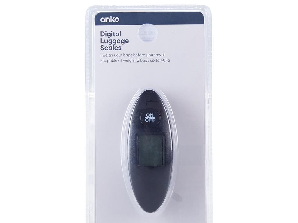 Luggage weighing scale kmart online