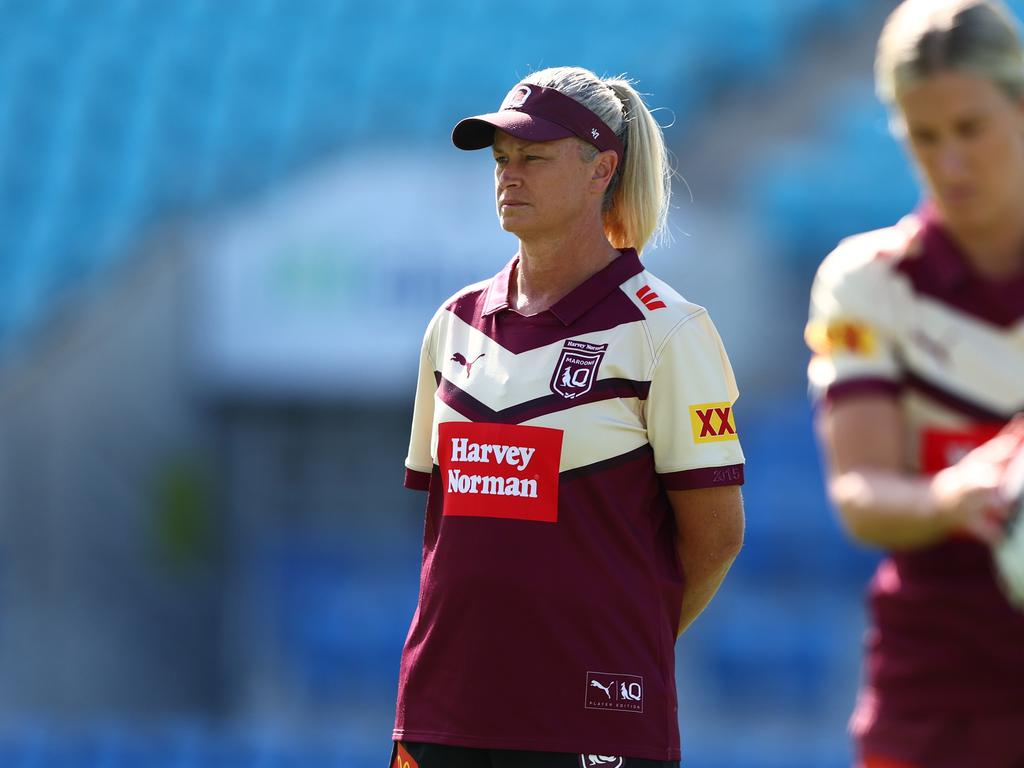 Head coach Tahnee Norris has a job on her hands in game two. Picture: Chris Hyde/Getty Images