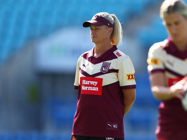 Head coach Tahnee Norris has a job on her hands in game two. Picture: Chris Hyde/Getty Images