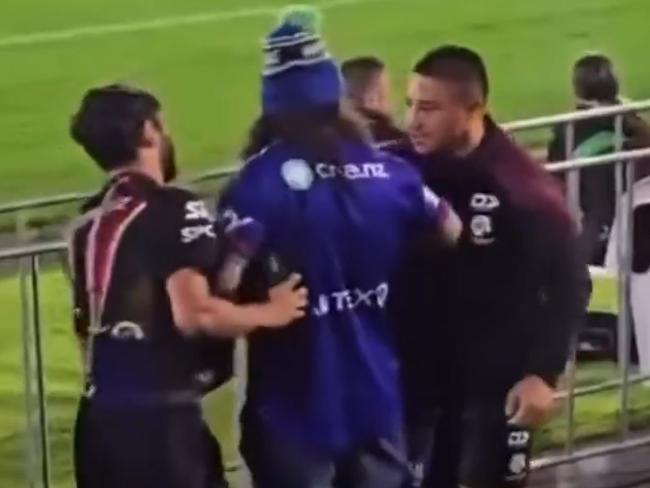 Gordon Chan Kum Tong altercation with Warriors fans