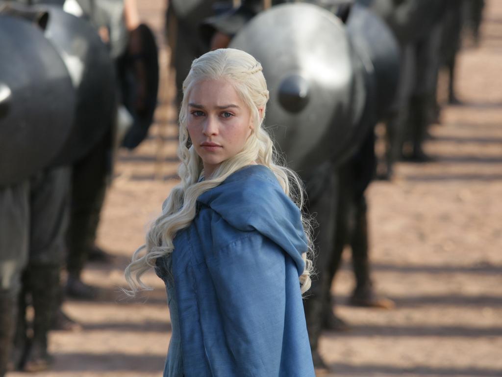 Emilia Clarke wasn’t in the original show. Picture: HBO