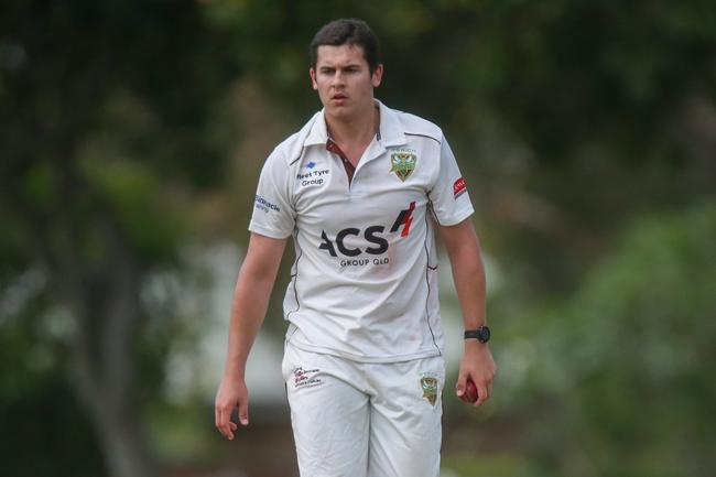 First grade club cricket: Toombul vs. Ipswich played at Toombul. Photo: Stephen Archer