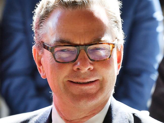 Mr Pyne said he had registered himself and his business partners as lobbyists on state and federal registries “out of an abundance of caution”. Picture: AAP