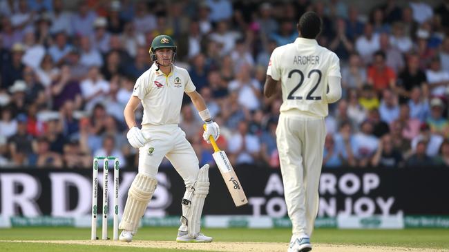 Standing up to Jofra Archer isn’t easy, but Labuschagne relishes the battle.