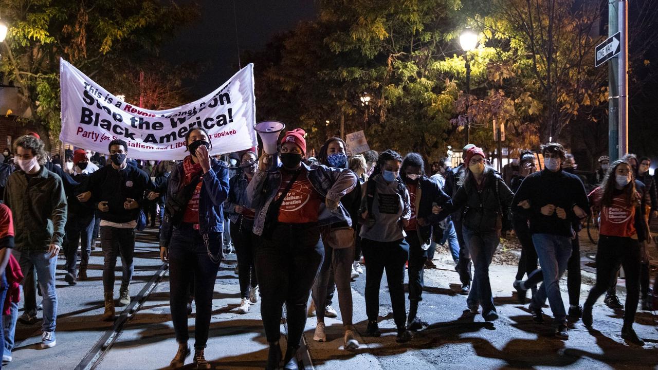 Black Lives Matter riots have flared up again. Picture: Gabriella Audi/AFP