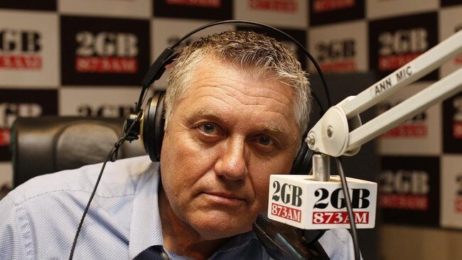 Ray Hadley said he was “being factual” in his coverage of the Covid-stricken cruise.