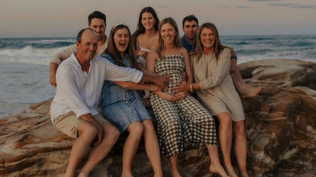 The day before Taylah Davis’ waters broke and baby Eddie had an emergency delivery at the Sunshine Coast. Pictures: Contributed