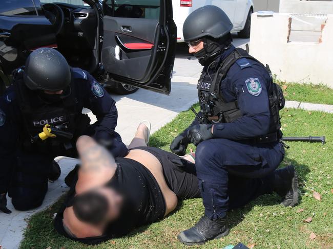He is facing 33 charges. Picture: NSW Police Media