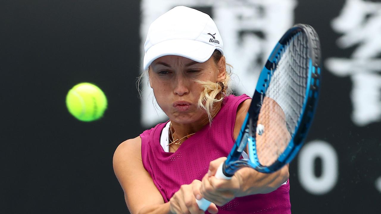 Yulia Putintseva is up against 2017 US Open champion Sloane Stephens. Picture: Patrick HAMILTON/AFP